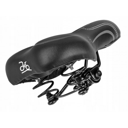 JET Сідло AZ-300BF-B1 (26,5 x 19.5 см) трекінгове з замком S013 — зображення 2