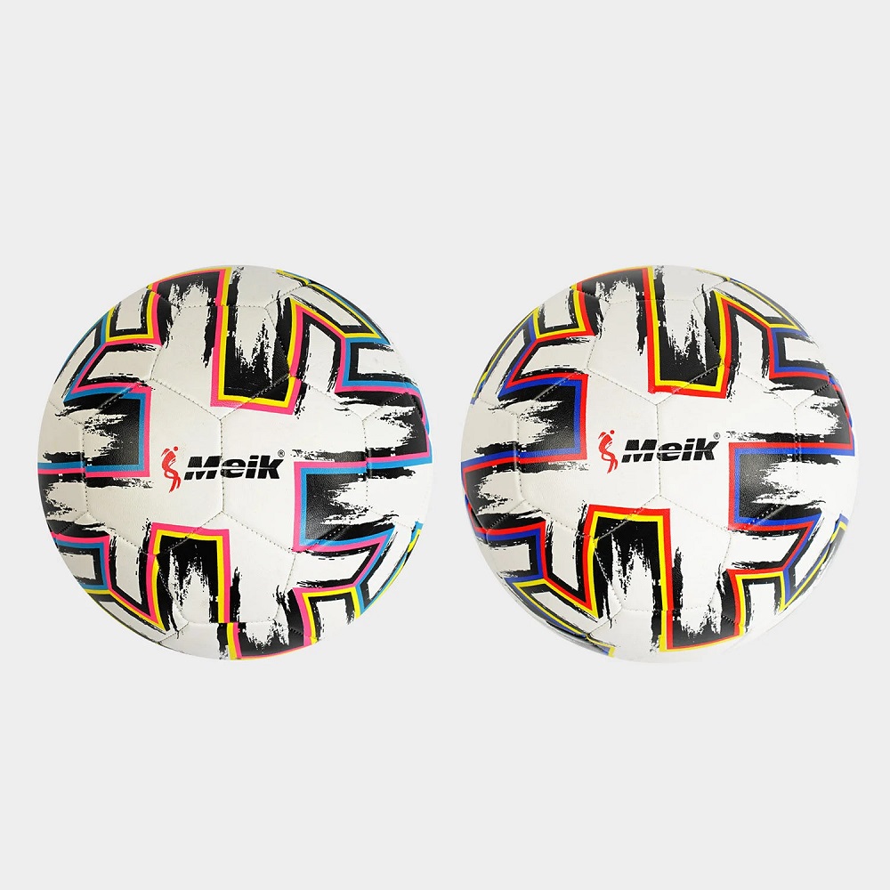 TK Sport М'яч футбольни , м`який PVC, гумовий балон, розмір №5 MEIK — зображення 1