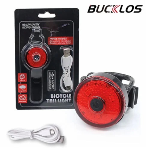 Jing Yi Ліхтар задній LED USB — зображення 1