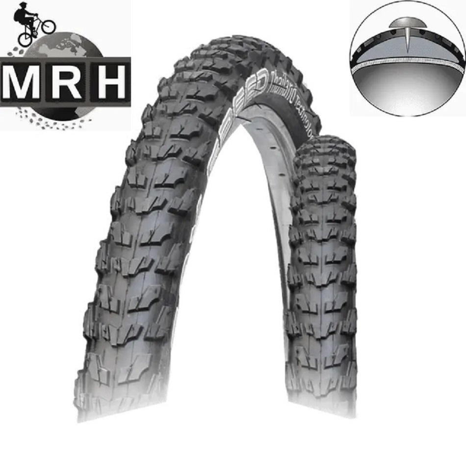 RALSON Покришка 24х2.125/57х507 Black BULL 5mm MRH-5021 — зображення 1