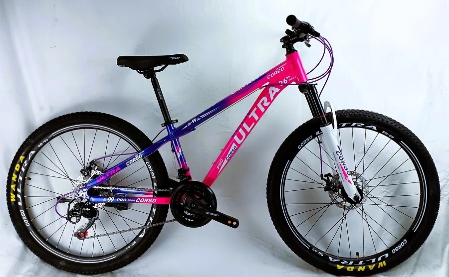 CORSO Велосипед 26 ULTRA, обладнання Shimano AL — зображення 1