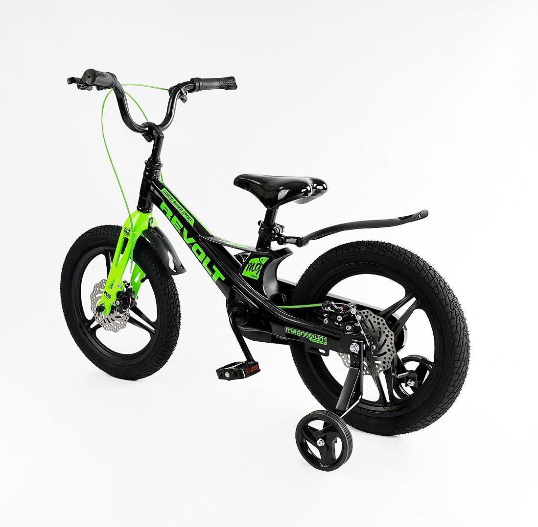 CORSO Велосипед дитячий 16 *REVOLT* Disk литі диски MG — зображення 2