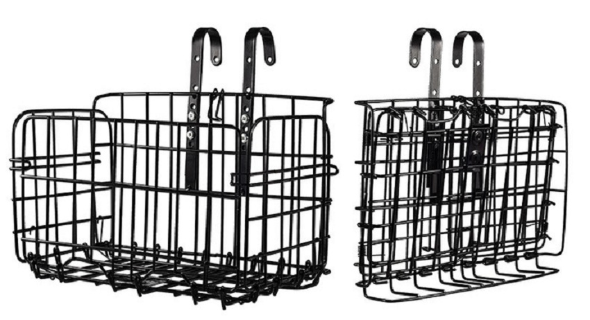 ARDIS Кошик передній на кермо, складний, чорний (сталевий) — зображення 1