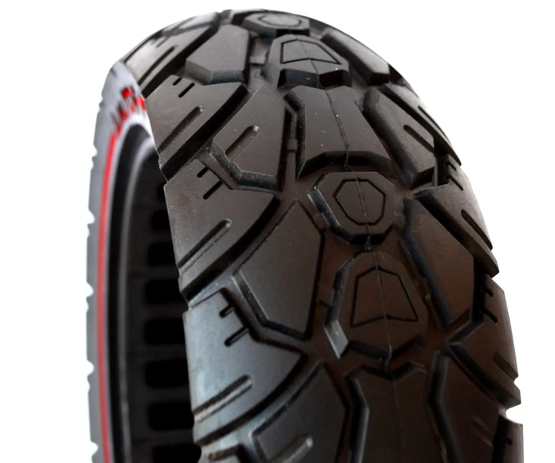 KUGOO Покришка безкамерна, лита10x3.00/255x80/80х65-6.5/54мм для електросамоката — зображення 2