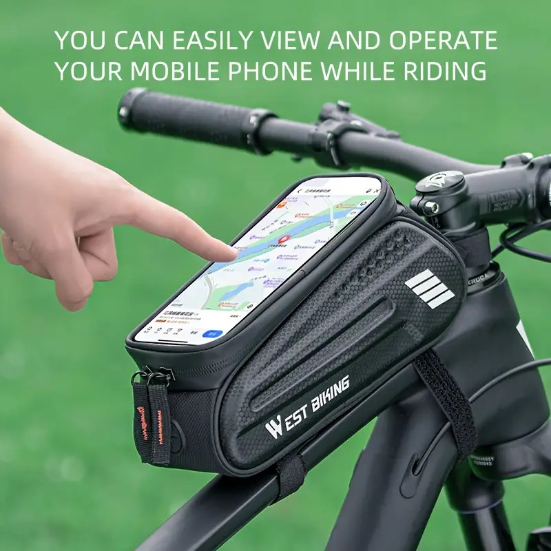 WEST BIKE Сумка на раму під смартфон — зображення 3