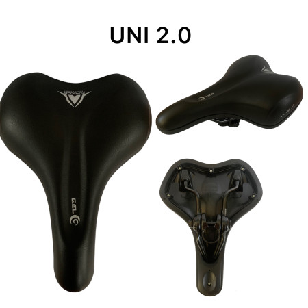 WITTKOP Сідло DRUCK UNI 2.0 GEL LADY (18,5х26см) 960450201 — зображення 2