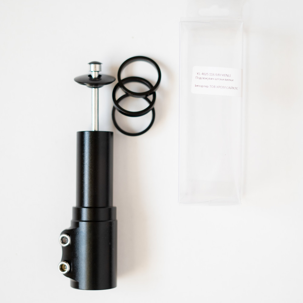 KENLI Винос керма *Подовжувач штока вилки* 1-1/8 A-Head 116 мм KL-4025 — зображення 1