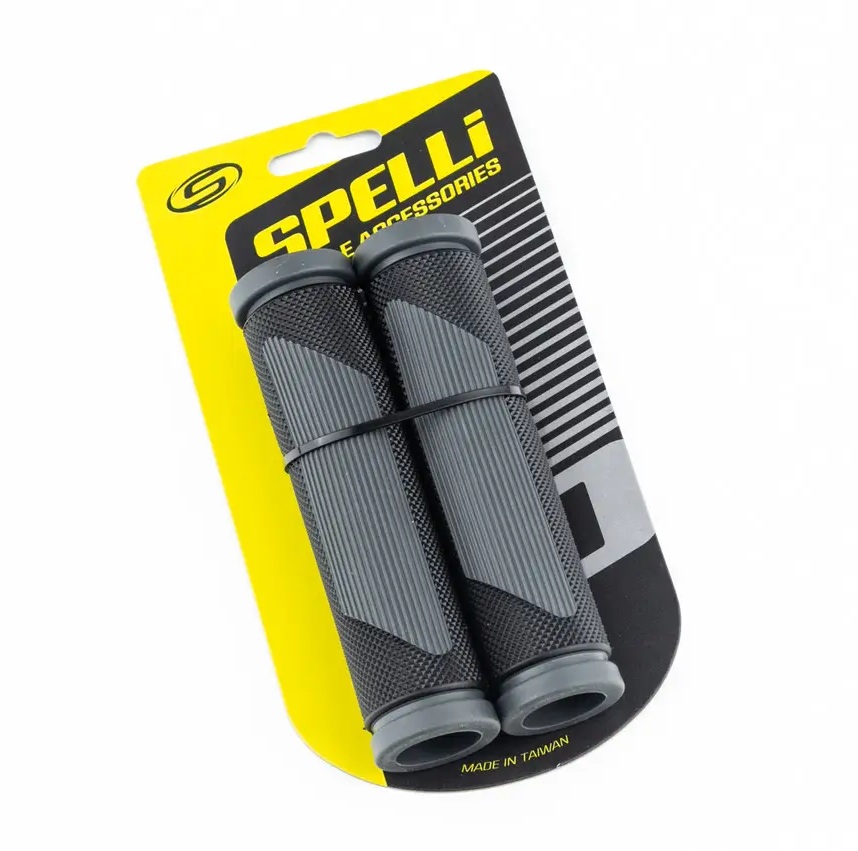 SPELLI Гріпси 125mm Black/Grey SBG-692 — зображення 2