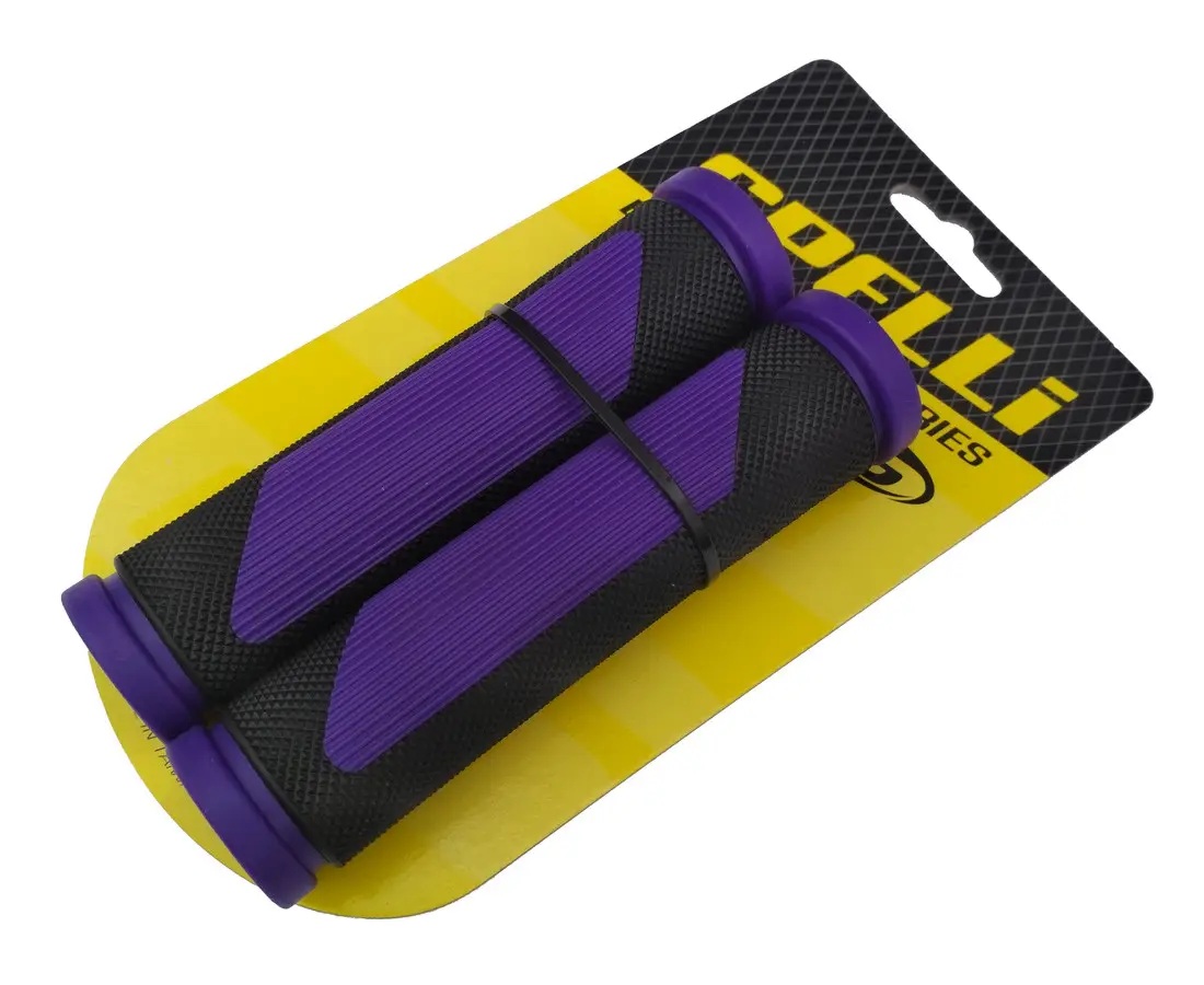 SPELLI Гріпси 125mm BK/Purple SBG-692 — зображення 1