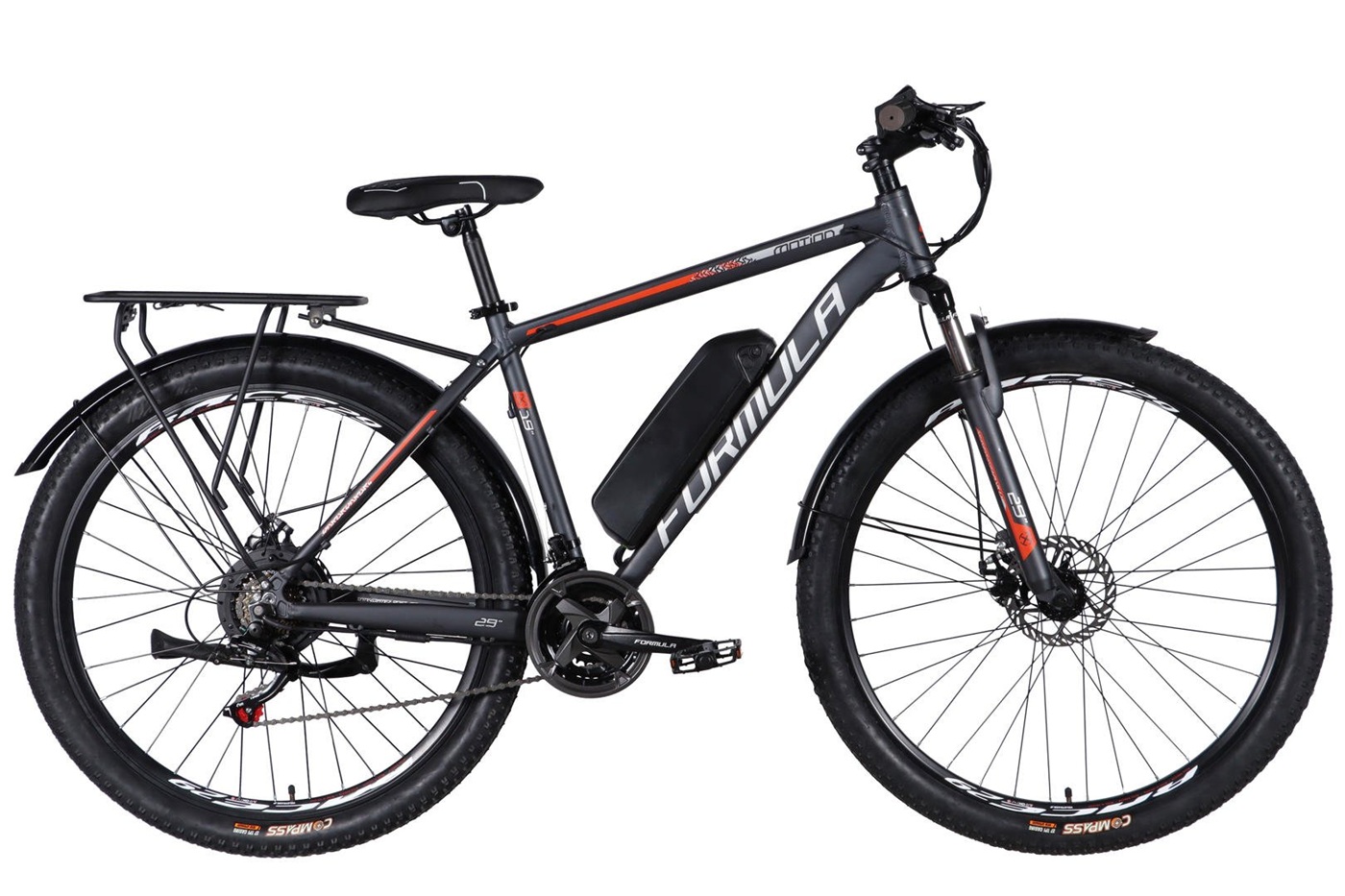 FORMULA Велосипед 29 MOTION PLUS DD FR+ Електронабір 48v 15Ah 500W (сіро-сріблястий) AL — зображення 1