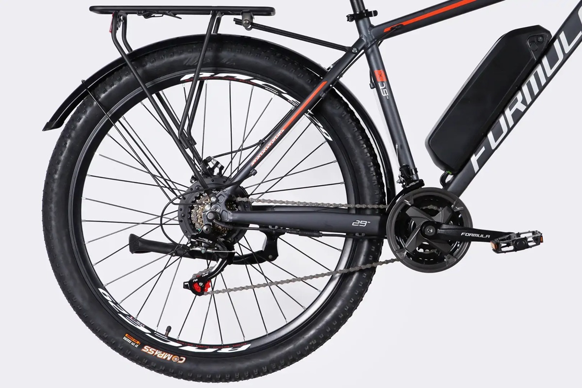 FORMULA Велосипед 29 MOTION PLUS DD FR+ Електронабір 48v 15Ah 500W (сіро-сріблястий) AL — зображення 4