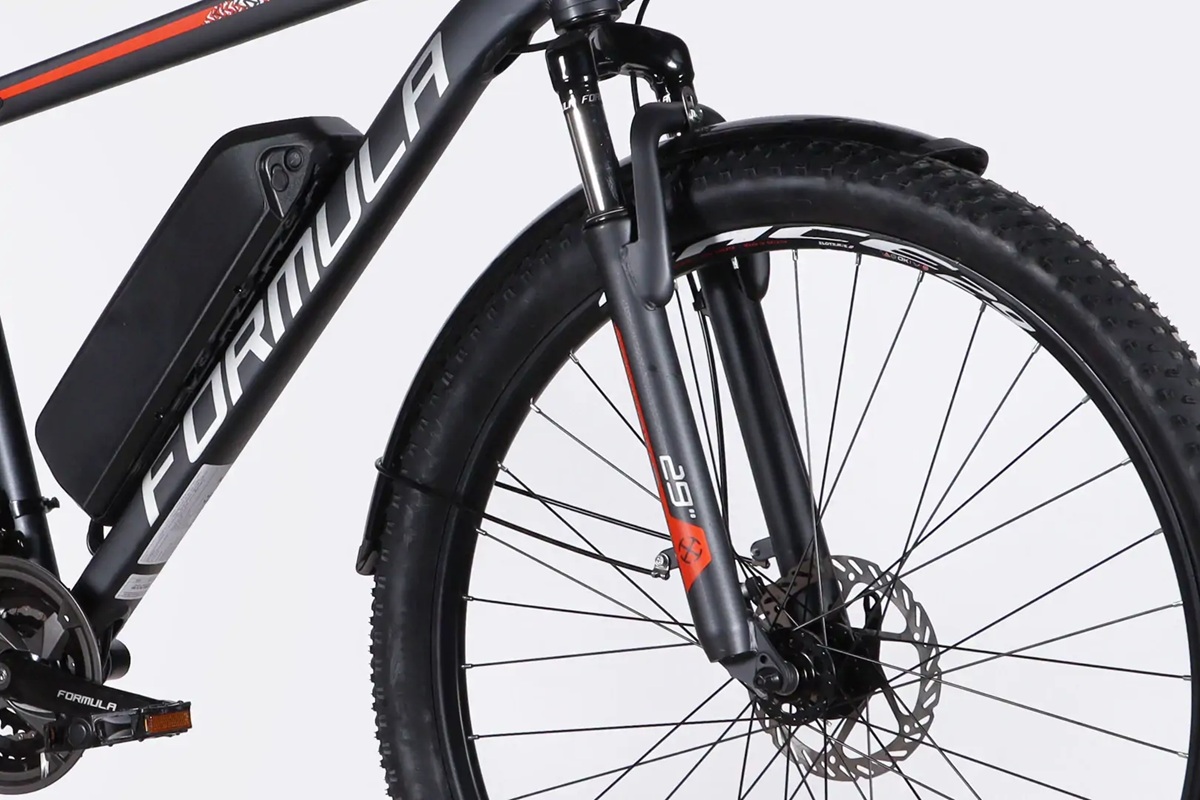 FORMULA Велосипед 29 MOTION PLUS DD FR+ Електронабір 48v 15Ah 500W (сіро-сріблястий) AL — зображення 3