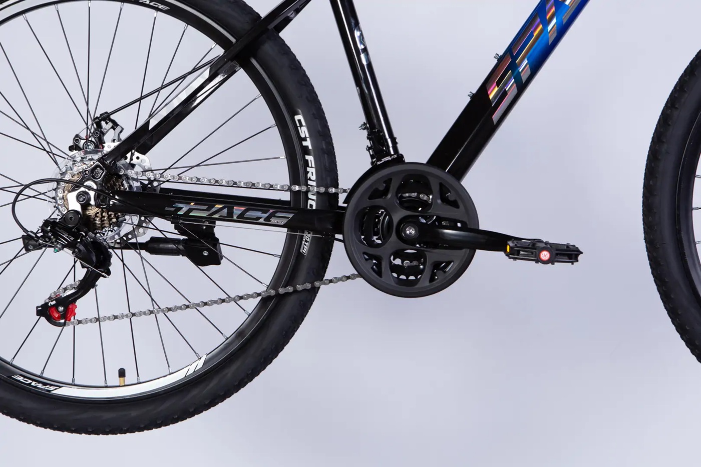 SPACE Велосипед 27.5 PHAETON DD FR (чорно-синій) OPS-SP-27.5-081 — зображення 2