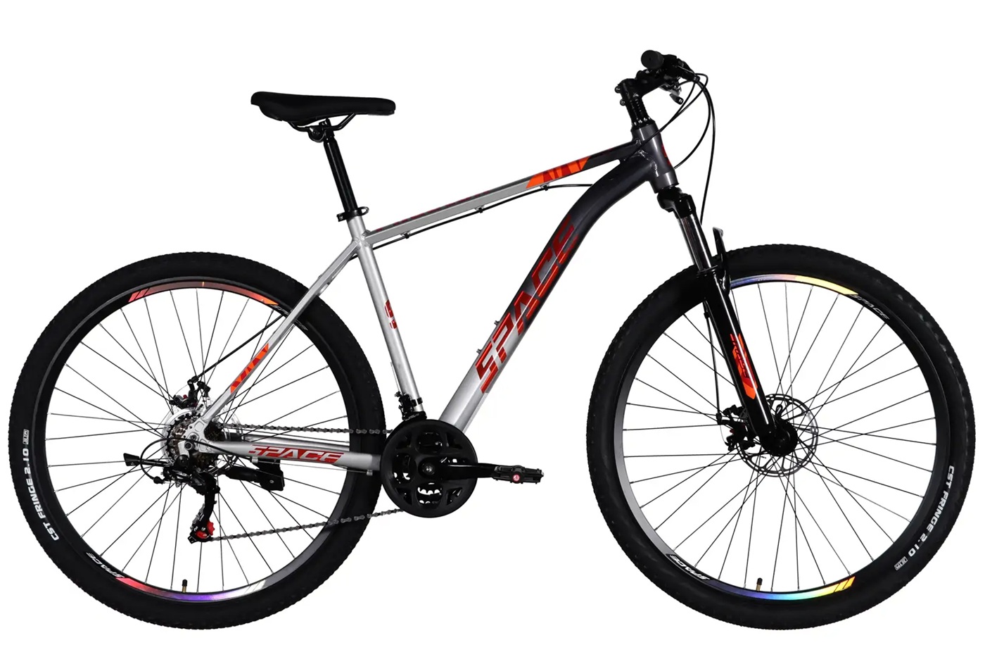 SPACE Велосипед 29 PHAETON DD FR (сіро-сріблястий) AL — зображення 1