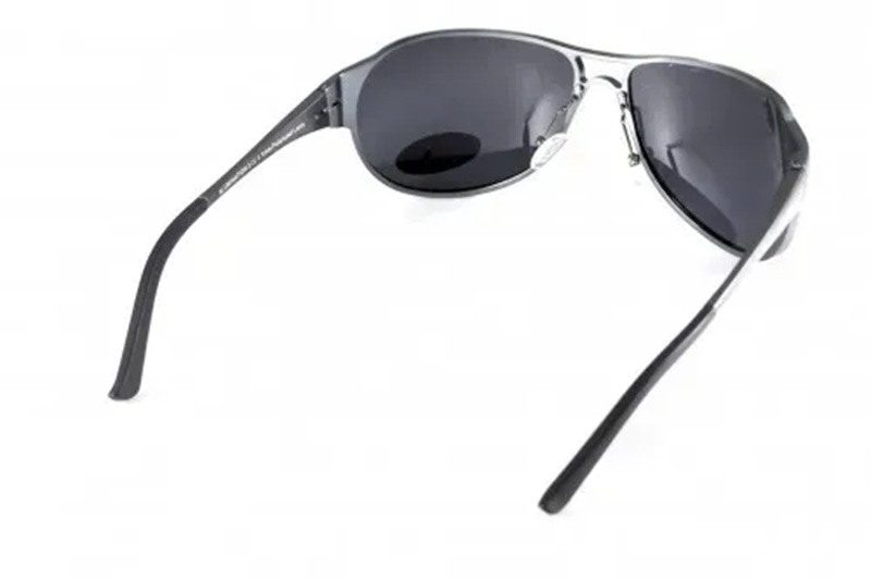 BLU WATER Окуляри Alumination-3 Gun Metal Polarized Gray — зображення 2