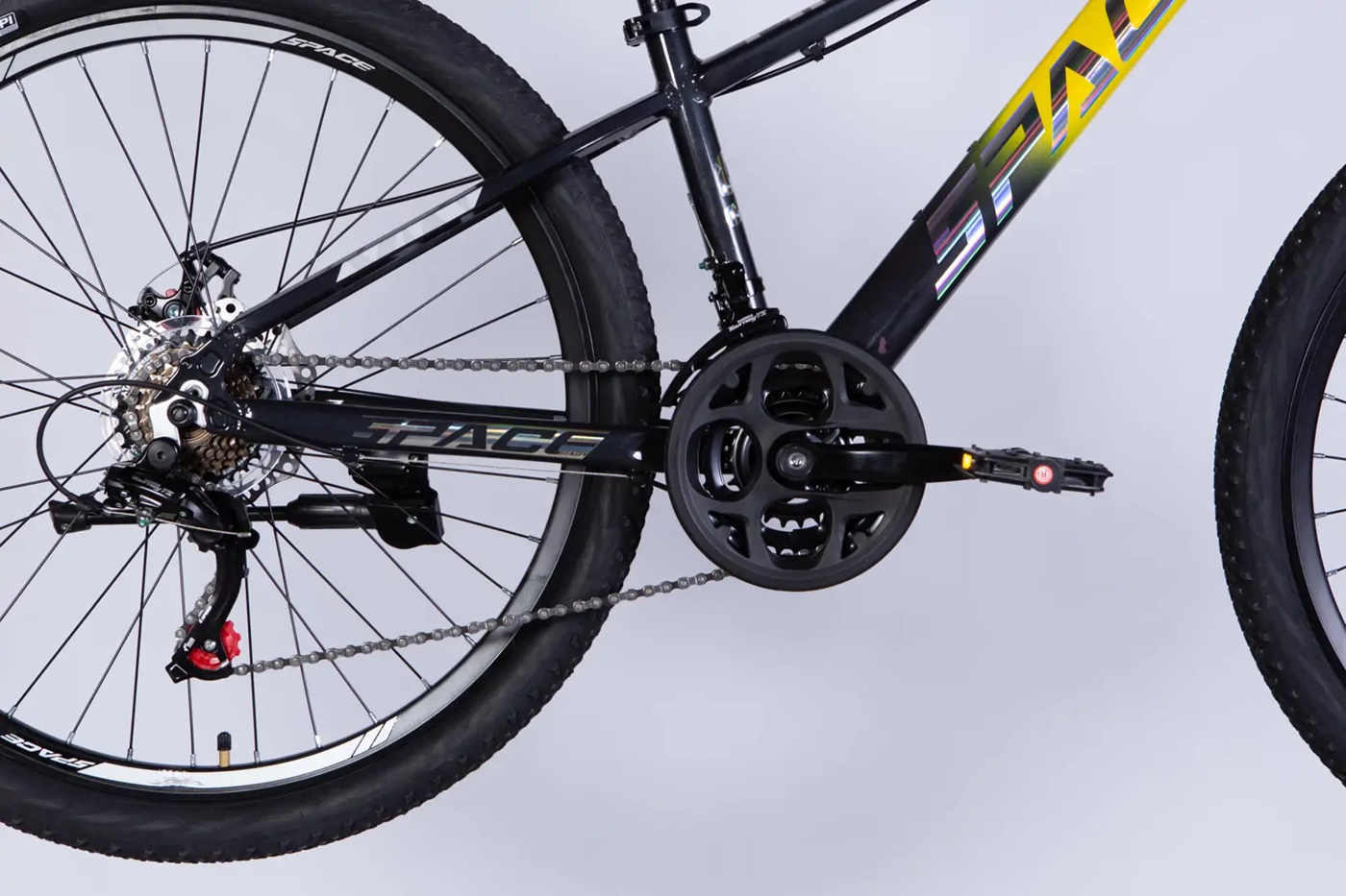 SPACE Велосипед 26 PHAETON DD FR AL (сіро-жовтий) OPS-SP-26-093 — зображення 2