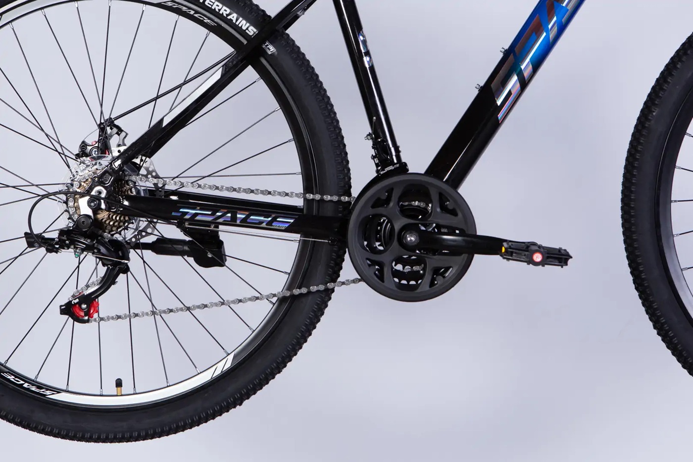 SPACE Велосипед 29 PHAETON DD FR (чорно-синій) AL OPS-SP-29-183 — зображення 2