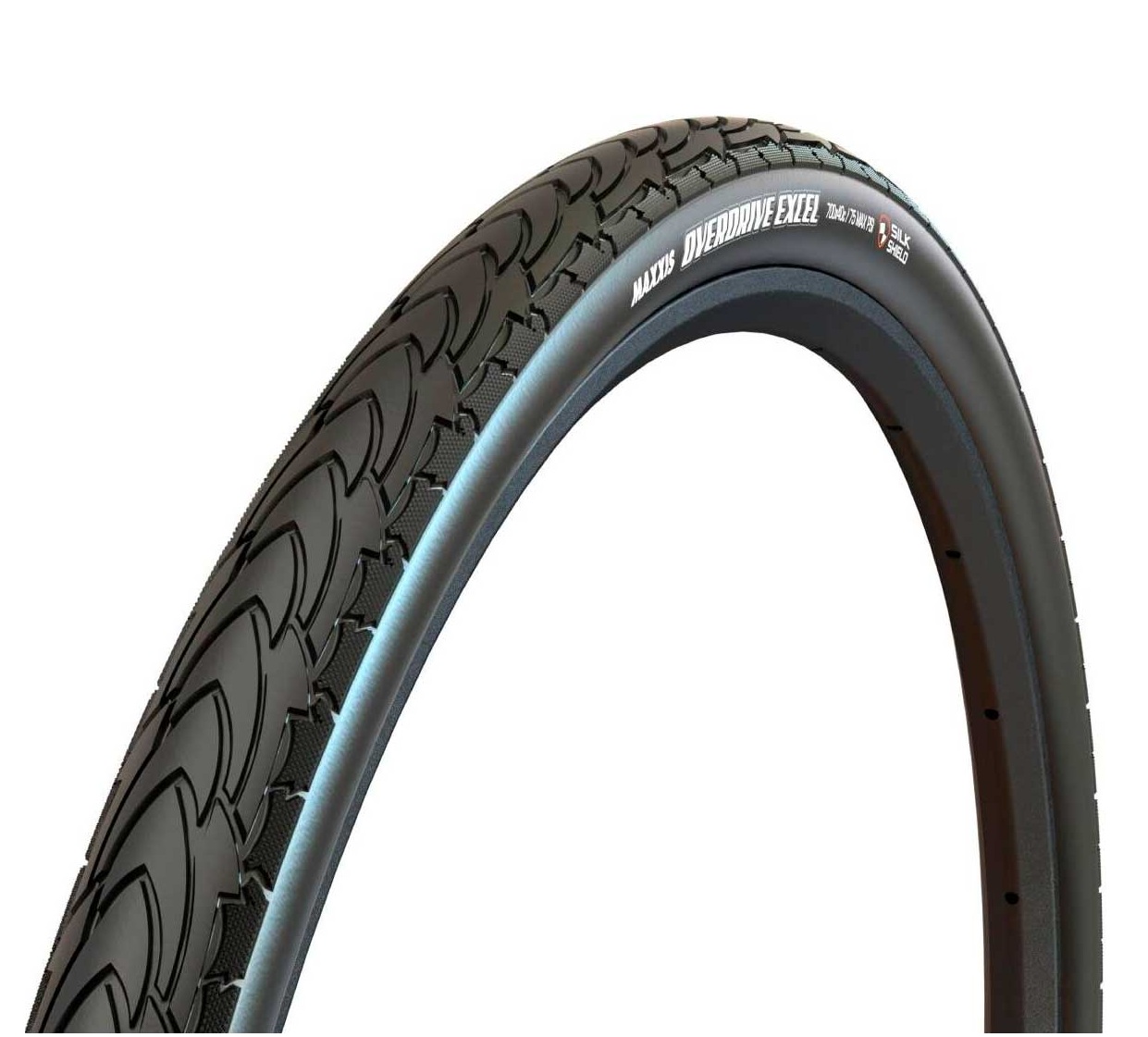 Maxxis Покришка 28x1.40/700x35C Overdrive Exel TPI-60 SilkSheld ETB00394100 — зображення 1