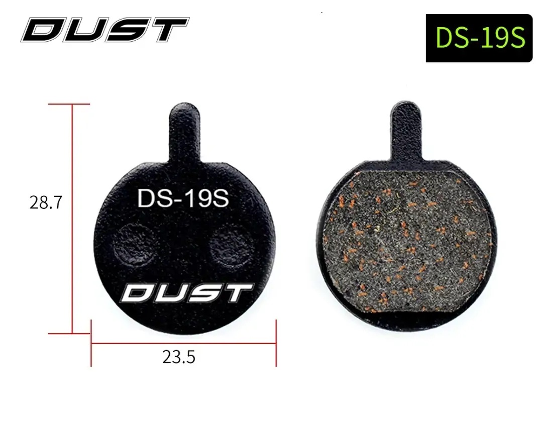 RISK Гальмівні колодки дискові DUST DS-19-1 JAK-5, B777, Forever semi metal — зображення 1