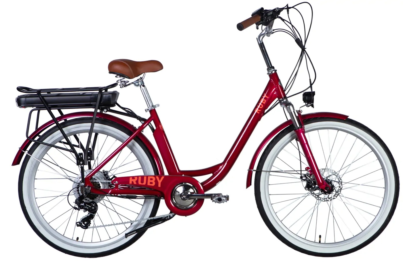 DOROZHNIK Велосипед 26 E-RUBY DD FR+ Електропривід 36V 13Ah 500W — зображення 1