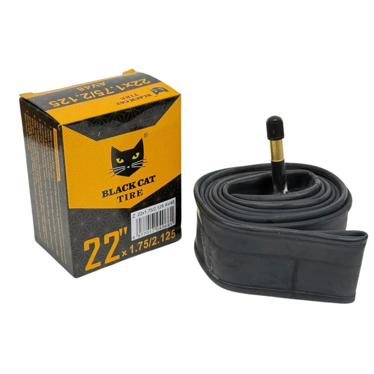 BLACK CAT Камера 22х1.75/2.125 AV48mm — зображення 1