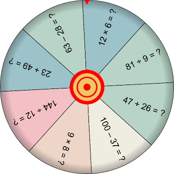 Mental Math Challenge – SpinzyWheel