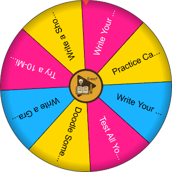 🖊️✍️ Pen & Writing Fun - Spinzywheel 🖊️✍️