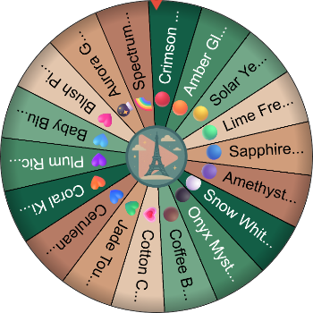 🎡 SpinzyWheel – Palette of Fortune