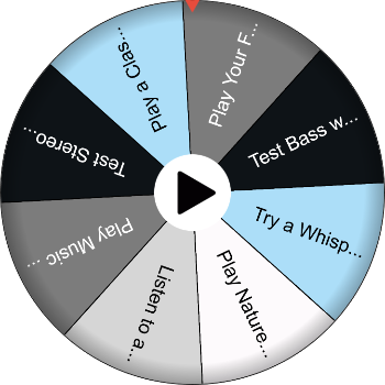 🔊🎵 Speaker Sound Challenge - Spinzywheel 🔊🎵