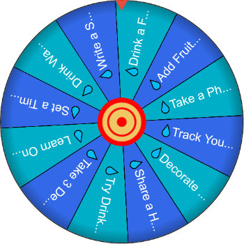 💧 Hydration Challenge - Spinzywheel 💧