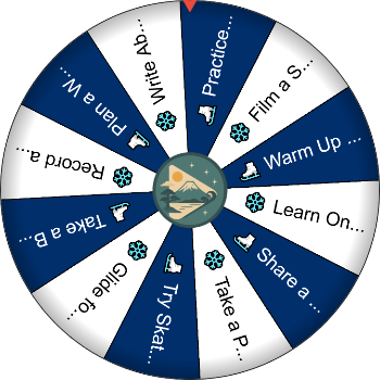 ⛸️❄️ Ice Skating Challenge - Spinzywheel ⛸️❄️