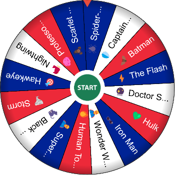 🌀 Ultimate Superhero Selector - SpinzyWheel 🌀