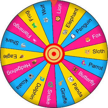 Animal Shuffle – SpinzyWheel