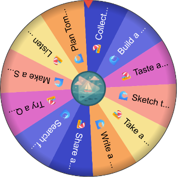 🏖️🌊 Beach Day Challenge - Spinzywheel 🏖️🌊