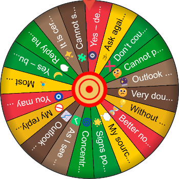 🌀Magic 8 Ball Decision Spinner - SpinzyWheel 🌀