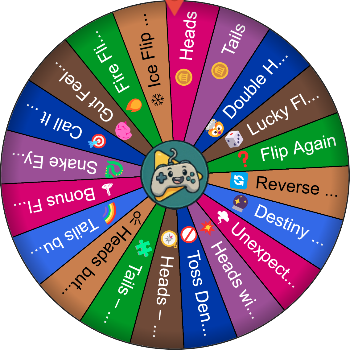 🌀 Heads or Tails Game Spinner - SpinzyWheel 🌀