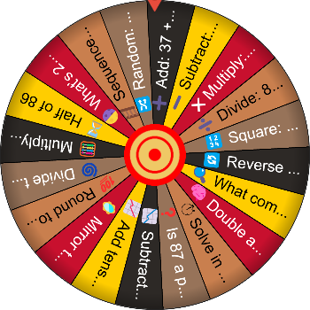 🌀 Mental Math Challenge Wheel - SpinzyWheel 🌀