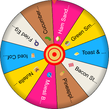 🌀 What’s for Breakfast? SpinzyWheel 🌀