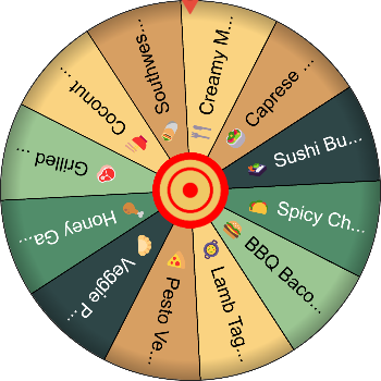 🌀Dinner SpinzyWheel: What to Eat for Dinner🌀
