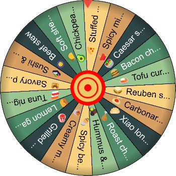 🌀 Random Dinner Picker – SpinzyWheel 🌀