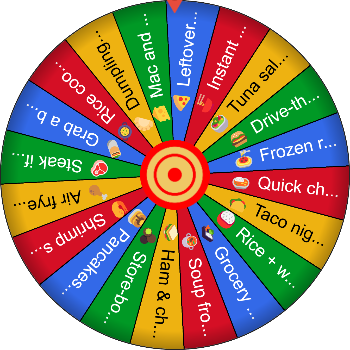 🌀 Can’t Decide Dinner? SpinzyWheel’s Got You 🌀