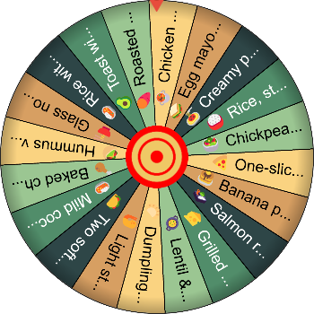 🌀 Dinner, Decided Gently – SpinzyWheel 🌀