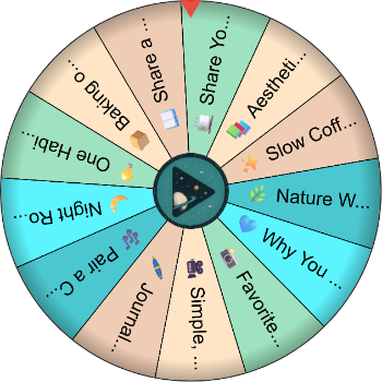 🍵✨ Cozy Lifestyle & Slow Living Content Ideas - Spinzywheel 🍵✨