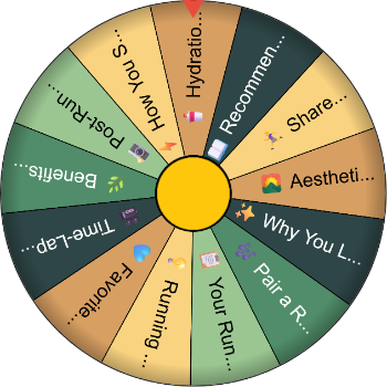 🏃‍♀️✨ Running & Outdoor Fitness Content Ideas - Spinzywheel 🏃‍♀️✨
