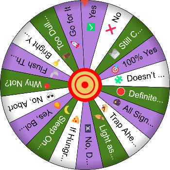 🌀 Yes or No Oracle – SpinzyWheel 🌀
