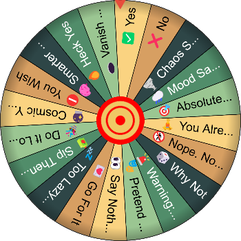 🌀 Yes or No Vibes – SpinzyWheel 🌀