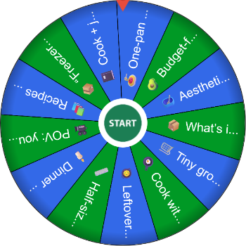 🍳 Cooking for One or Two – Spinzywheel 🥗