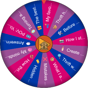 🪑🕰️ Vintage & Secondhand Home Finds – Spinzywheel