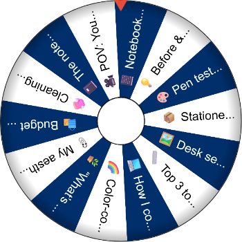 ✒️📚 Stationery, Pens & Desk Setup – Spinzywheel