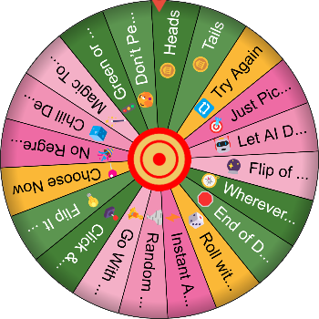 🌀 Heads or Tails? Let the Wheel Take Over 🌀